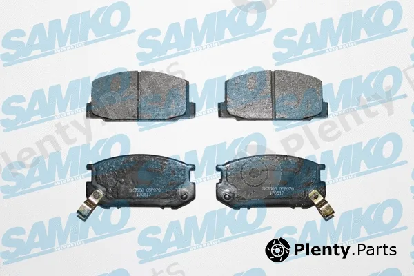 Samko 5SP070 — Brake Pad Set, disc brake