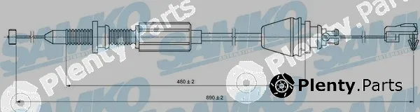 Samko C0147A — Accelerator Cable
