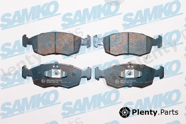 Samko 5SP1722 — Brake Pad Set, disc brake