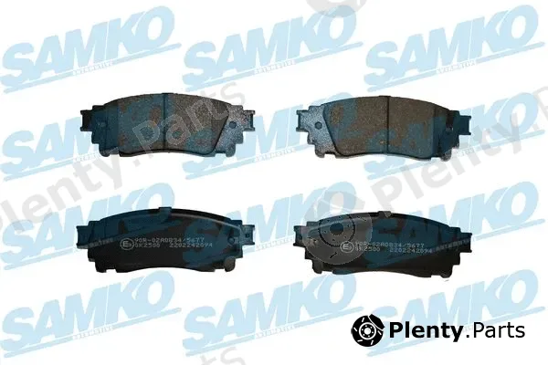 Samko 5SP2094 — Brake Pad Set, disc brake