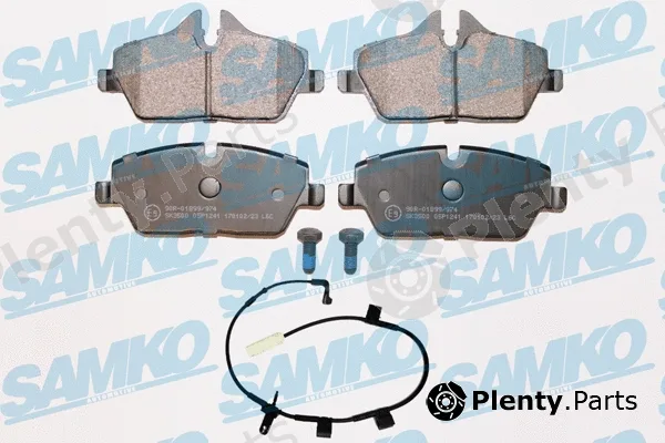 Samko 5SP1241A — Brake Pad Set, disc brake