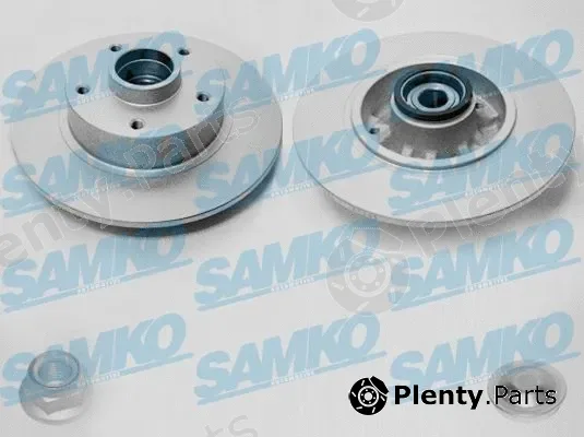 Samko R1040PRCA — Brake Disc LPR HUB BRAKE DISC LINE - FULL COATED