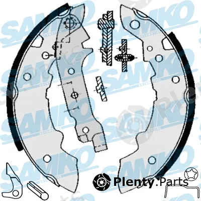 Samko 84471 — Brake Shoe Set
