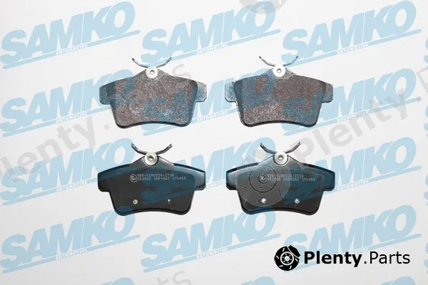 Samko 5SP1567 — Brake Pad Set, disc brake