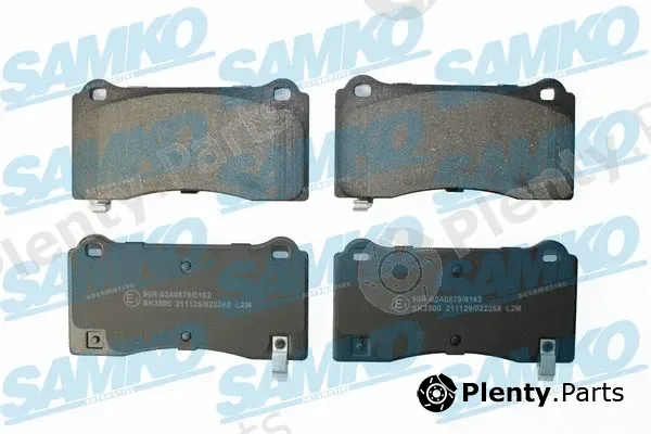 Samko 5SP2268 — Brake Pad Set, disc brake