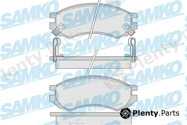 Samko 5SP1008 — Brake Pad Set, disc brake