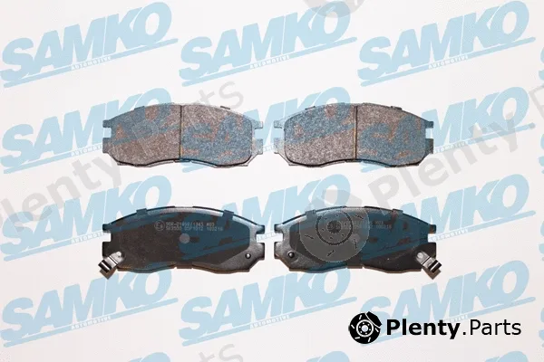 Samko 5SP1012 — Brake Pad Set, disc brake