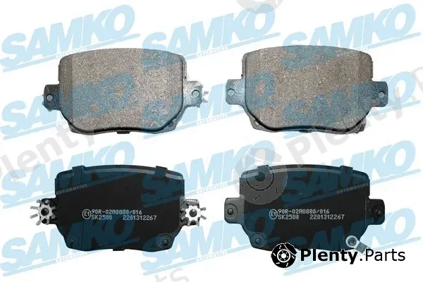 Samko 5SP2267 — Brake Pad Set, disc brake