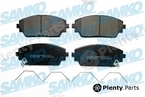Samko 5SP2278 — Brake Pad Set, disc brake