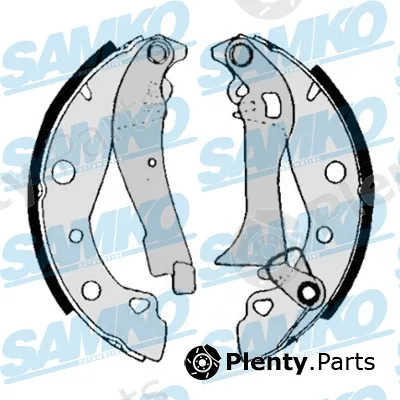 Samko 80020 — Brake Shoe Set