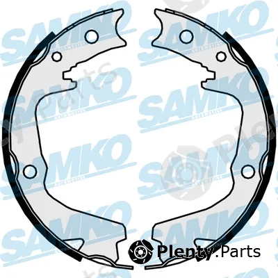 Samko 81031 — Brake Shoe Set, parking brake