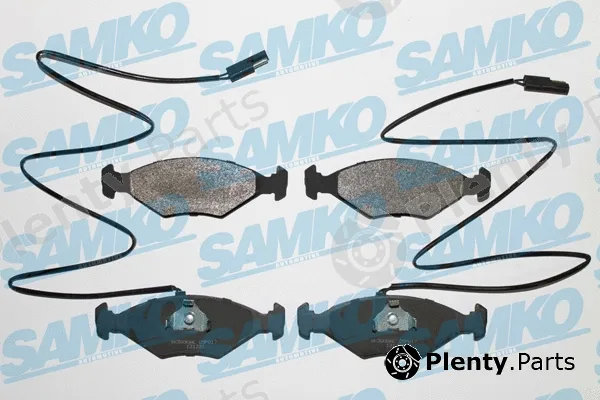 Samko 5SP017 — Brake Pad Set, disc brake