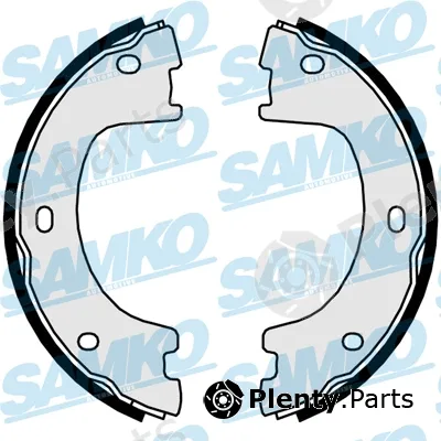 Samko 81056 — Brake Shoe Set, parking brake