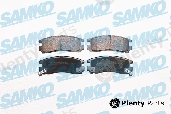 Samko 5SP043 — Brake Pad Set, disc brake
