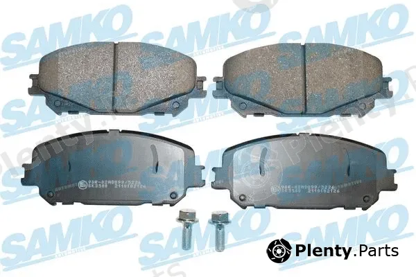 Samko 5SP2126 — Brake Pad Set, disc brake