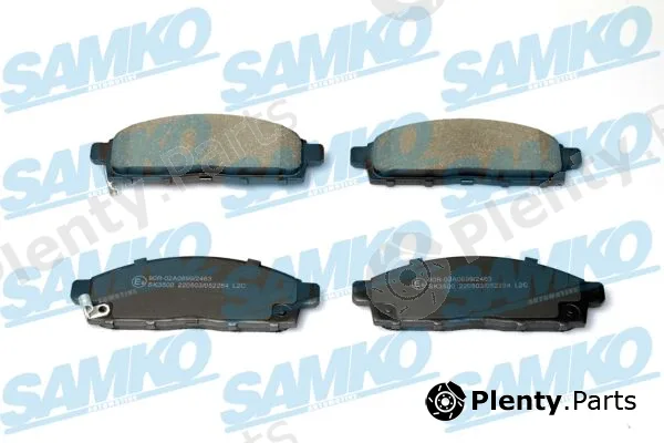 Samko 5SP2284 — Brake Pad Set, disc brake