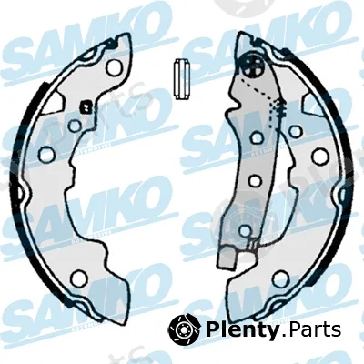 Samko 80500 — Brake Shoe Set