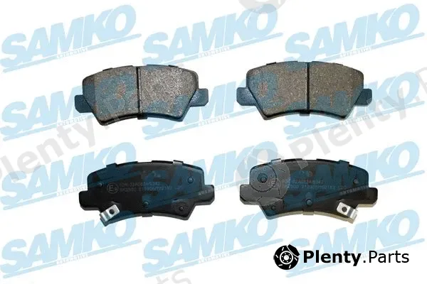 Samko 5SP2182 — Brake Pad Set, disc brake