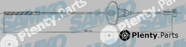 Samko C0251B — Cable Pull, parking brake