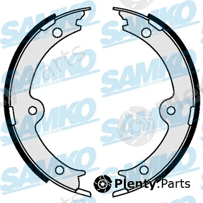 Samko 89610 — Brake Shoe Set, parking brake