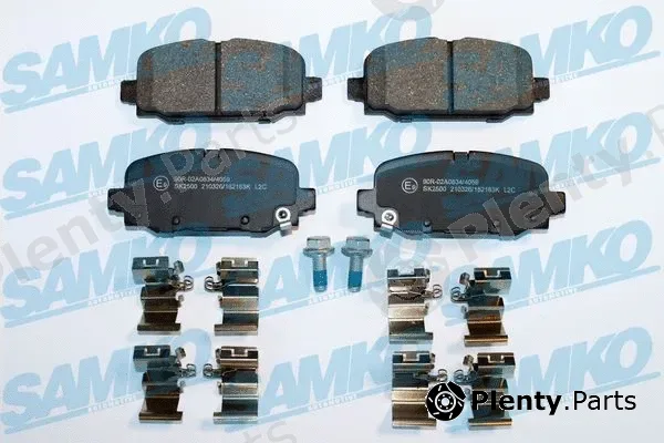 Samko 5SP2183K — Brake Pad Set, disc brake