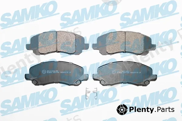 Samko 5SP1430 — Brake Pad Set, disc brake