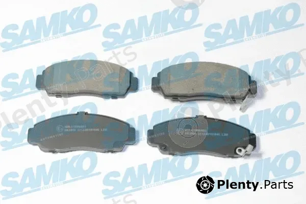 Samko 5SP1840 — Brake Pad Set, disc brake