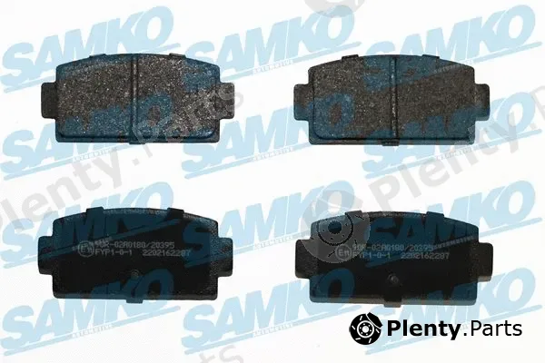 Samko 5SP2287 — Brake Pad Set, disc brake