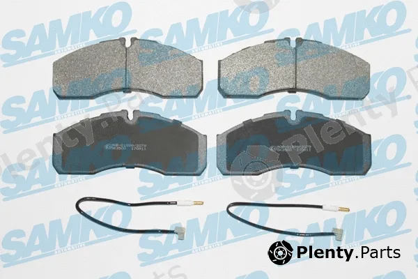 Samko 5SP1109A — Brake Pad Set, disc brake