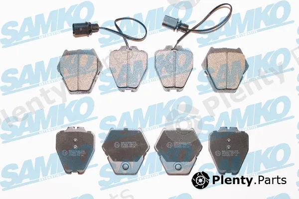 Samko 5SP1121 — Brake Pad Set, disc brake