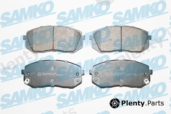 Samko 5SP1689 — Brake Pad Set, disc brake