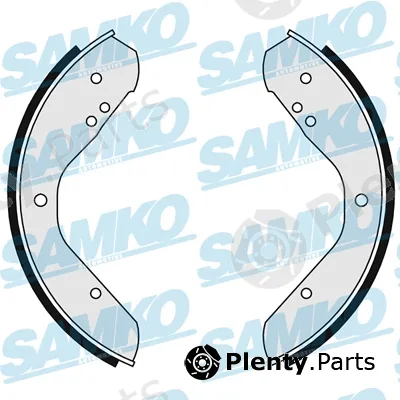 Samko 83900 — Brake Shoe Set