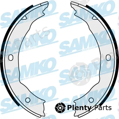 Samko 88400 — Brake Shoe Set, parking brake