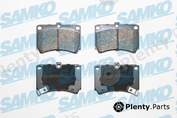Samko 5SP366 — Brake Pad Set, disc brake