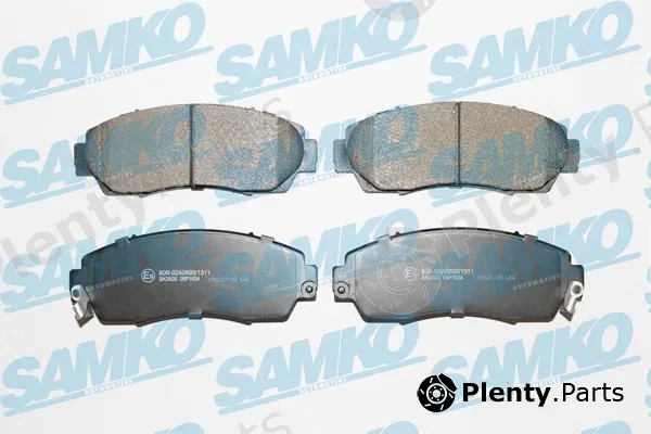 Samko 5SP1634 — Brake Pad Set, disc brake