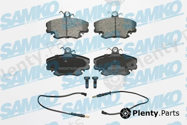 Samko 5SP349 — Brake Pad Set, disc brake