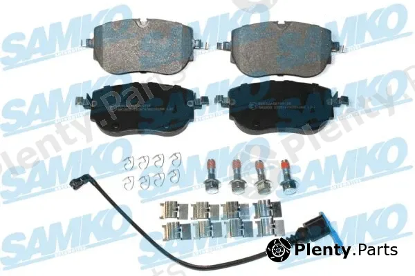 Samko 5SP2260AK — Brake Pad Set, disc brake