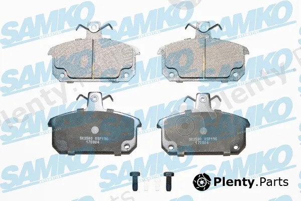 Samko 5SP196 — Brake Pad Set, disc brake