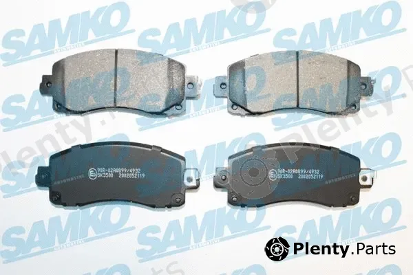 Samko 5SP2119 — Brake Pad Set, disc brake