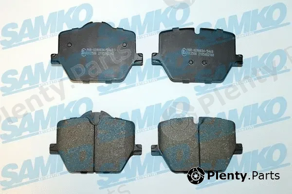 Samko 5SP2160 — Brake Pad Set, disc brake