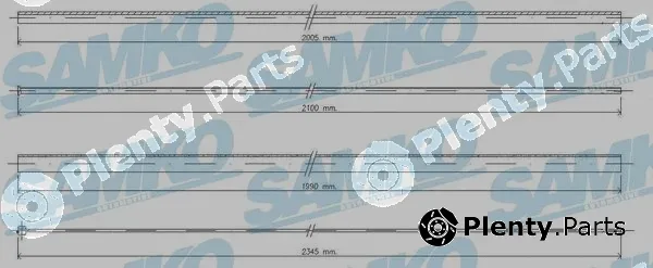 Samko C0036A — Accelerator Cable