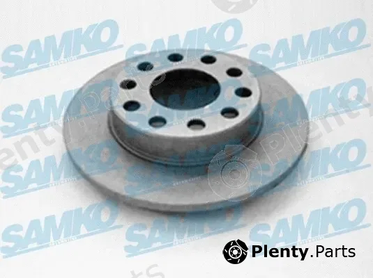 Samko A1007PR — Brake Disc TOTAL COATED