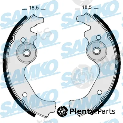 Samko 80670 — Brake Shoe Set