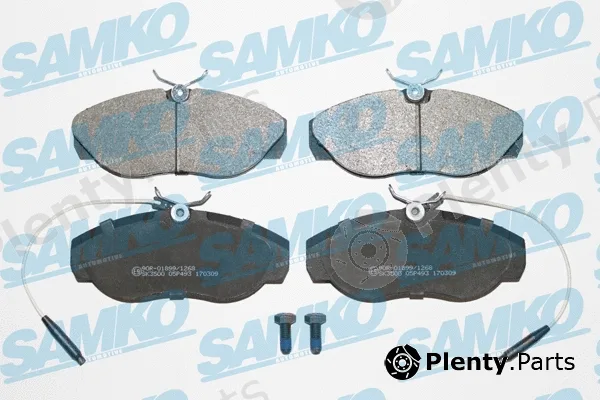 Samko 5SP493 — Brake Pad Set, disc brake