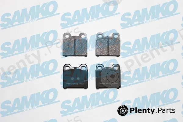 Samko 5SP112 — Brake Pad Set, disc brake