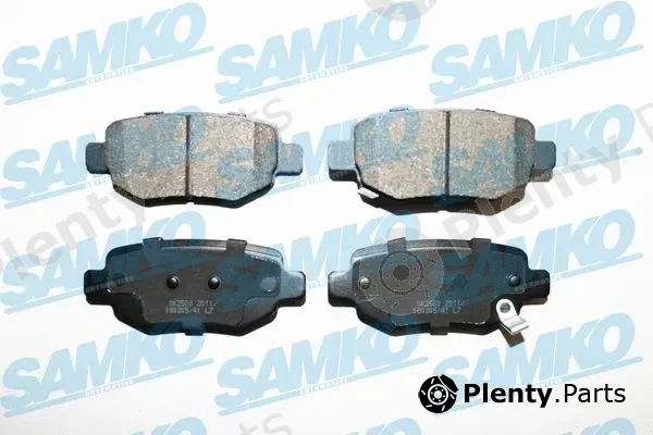 Samko 5SP2011 — Brake Pad Set, disc brake