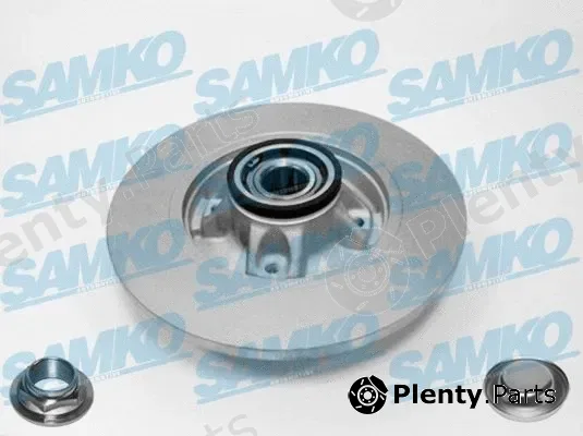 Samko C1015PRCA — Brake Disc LPR HUB BRAKE DISC LINE - FULL COATED