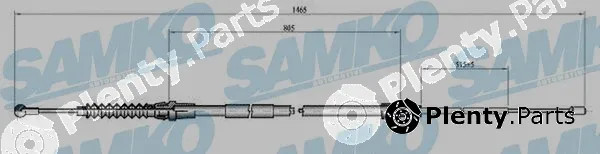 Samko C0064B — Cable Pull, parking brake