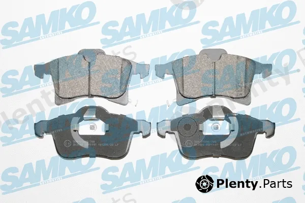 Samko 5SP1197 — Brake Pad Set, disc brake