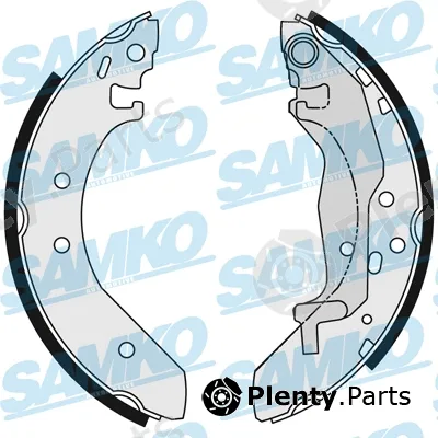 Samko 86040 — Brake Shoe Set